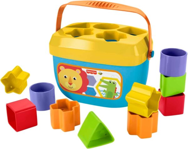 Baby's First Blocks Set of 10 Shapes for Sorting Play