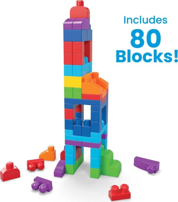 MEGA BLOKS First Builders Toddler Blocks Toys Set - Image 3