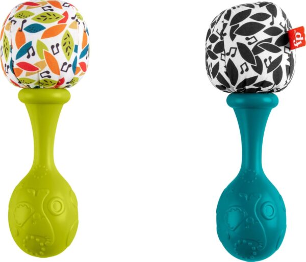 Rattle 'n Rock Maracas, 2 Soft Musical Instruments - Image 3