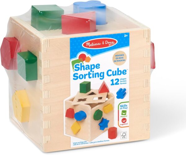 Classic Wooden Toy With 12 Shapes - Image 5