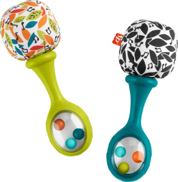 Rattle 'n Rock Maracas, 2 Soft Musical Instruments