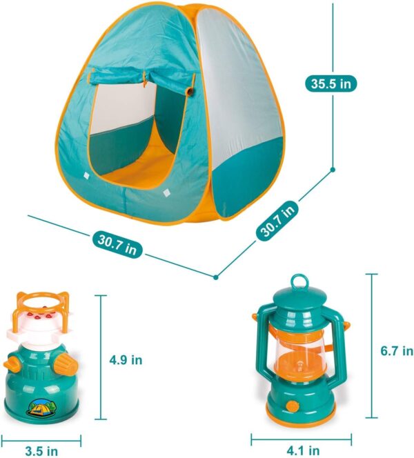Pop Up Tent with Kids Camping Gear Set - Image 6