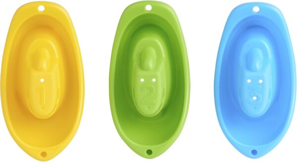 Little Boat Train Baby and Toddler Bath Toy, 6 Piece Set - Image 4