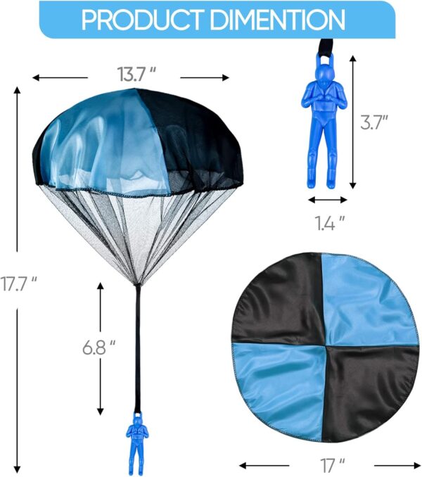 Parachute Toy - Tangle Free Throwing Toy - Image 6