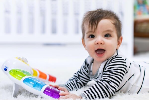 Glow & Discover Light Bar Musical Activity Station and Tummy Time Toy - Image 3