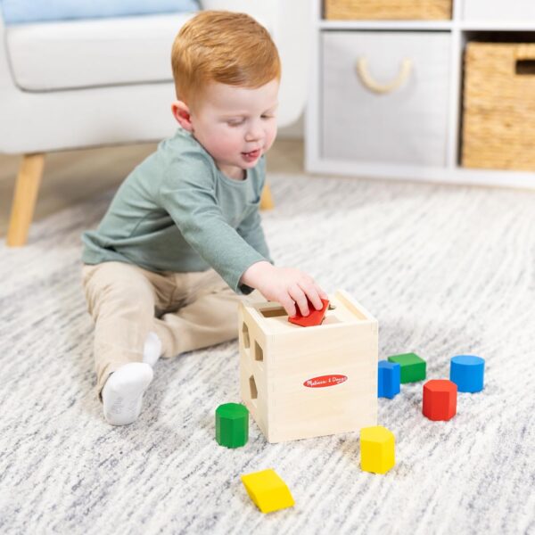 Classic Wooden Toy With 12 Shapes - Image 6