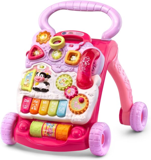 Sit-to-Stand Learning Walker, Pink