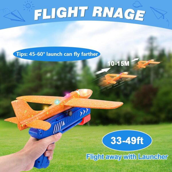 3 Pack Airplane Launcher Toy - Image 2