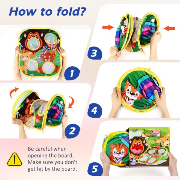 2-in-1 Bean Bag Outdoor Toss Game - Image 4