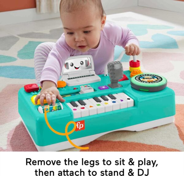 DJ Table Musical Activity Center with Lights & Sounds - Image 2