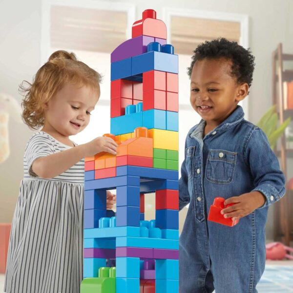 MEGA BLOKS First Builders Toddler Blocks Toys Set - Image 2
