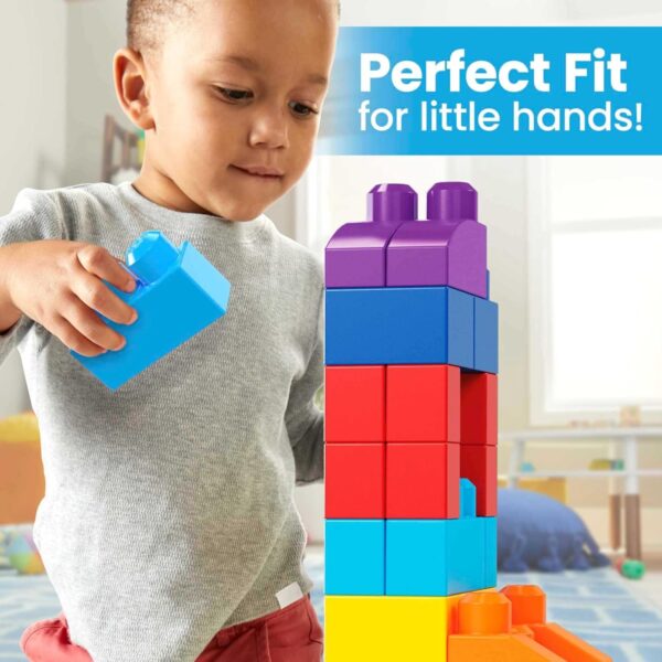 MEGA BLOKS First Builders Toddler Blocks Toys Set - Image 4