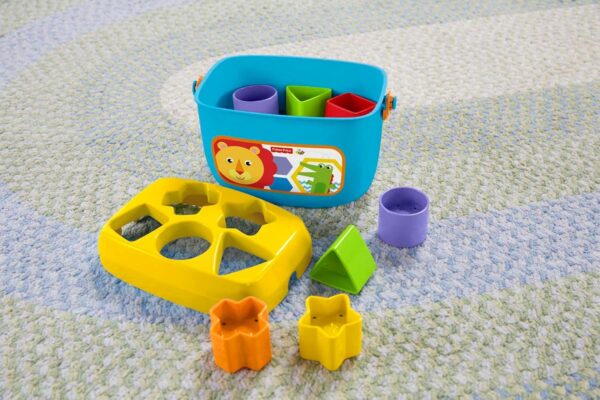 Baby's First Blocks Set of 10 Shapes for Sorting Play - Image 5