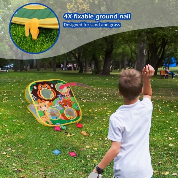 2-in-1 Bean Bag Outdoor Toss Game - Image 2