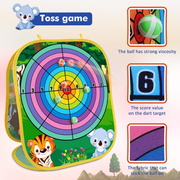 2-in-1 Bean Bag Outdoor Toss Game - Image 6